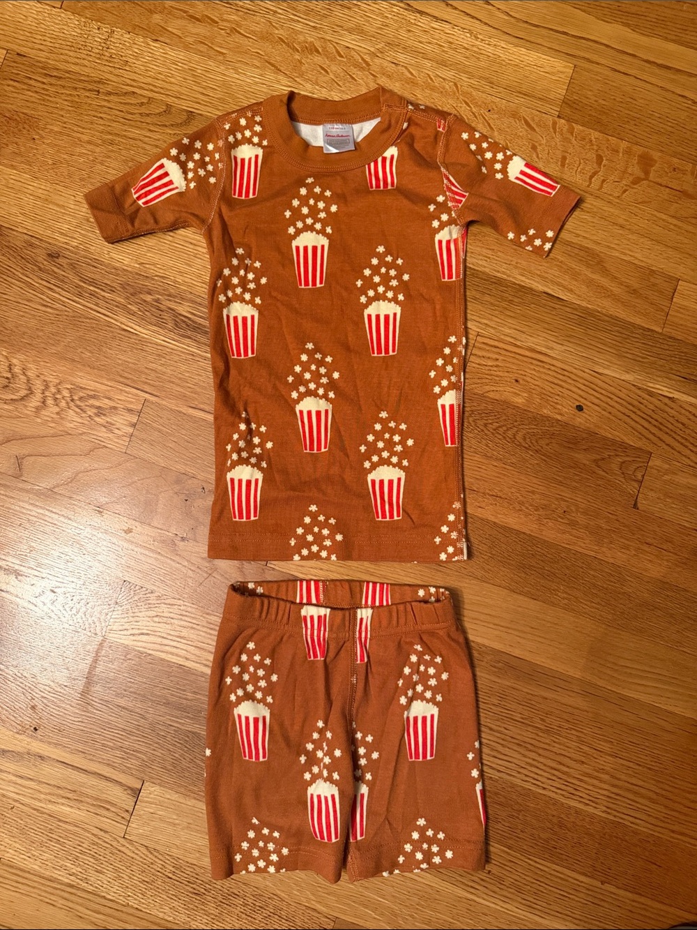 Hanna Andersson Kids Popcorn-Print Pajama Set
